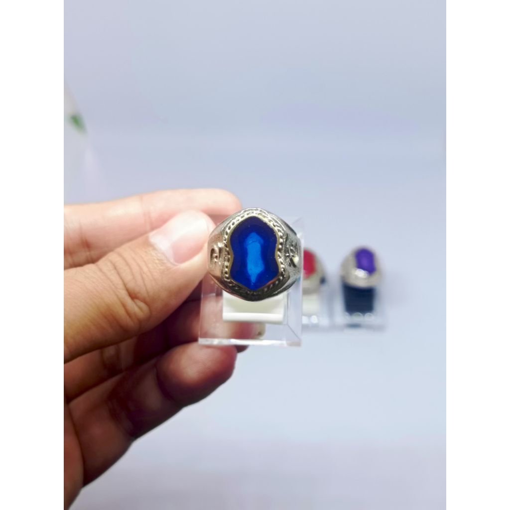 CINCIN TEROMPAH NABI / CINCIN BATU / CINCIN ISLAMI BATU OBSIDIAN