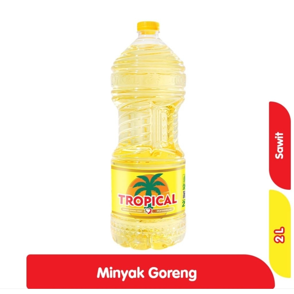 

TROPICAL MINYAK GORENG BOTOL (1PCS X 2L)