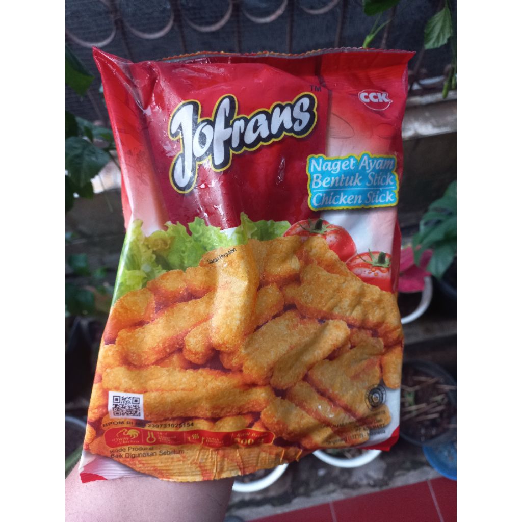 

Jofrans Chicken Nugget Stick Kemasan 500gram
