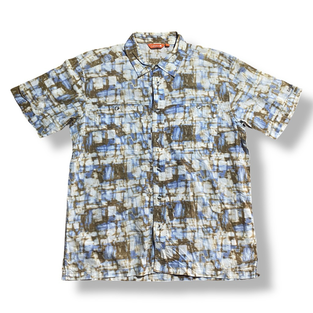 Lafuma France "Abstrak Rag" Button Shirt