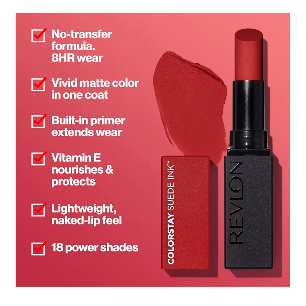 Lipstik Revlon Ultra HD Matte Lip mousse , vinyl lip Original lipstick USA