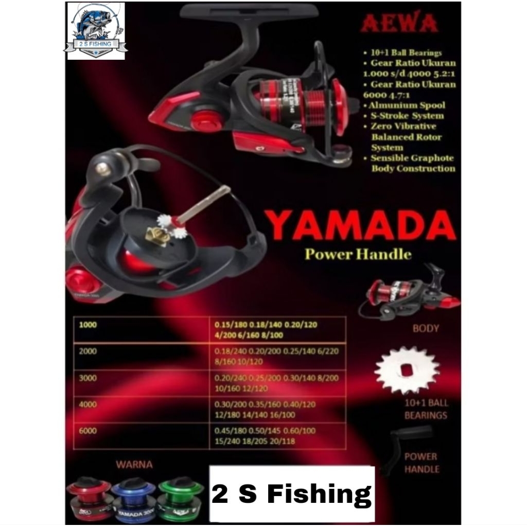 Reel Spinning Aewa Yamada