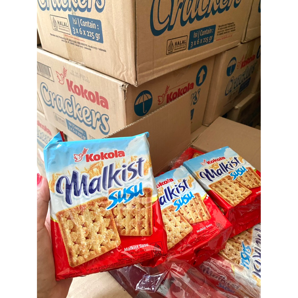 

MALKIST KOKOLA CRACKERS 1 DUS ISI 18PCS