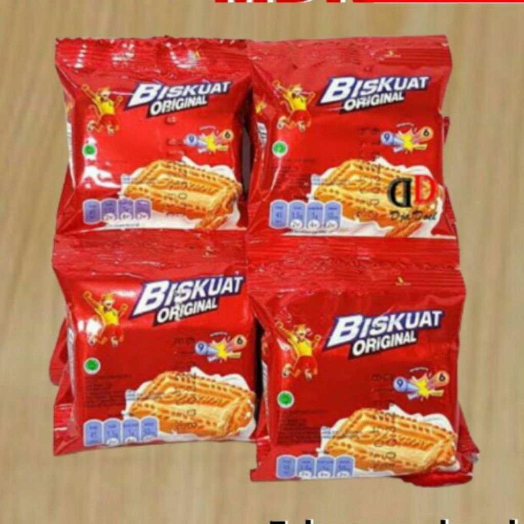 

Biskuat renteng 1pack isi 20pcs / Biskuat renceng murah