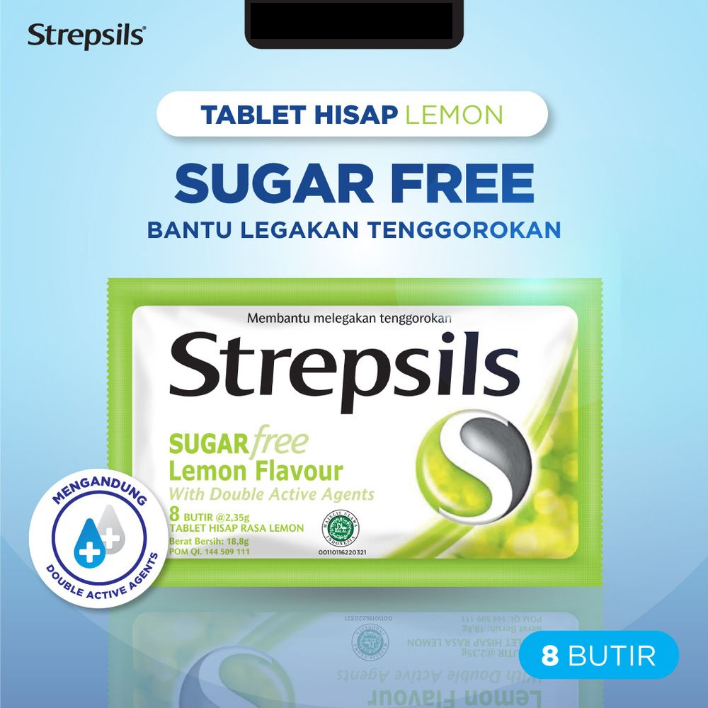 

STREPSILS SUGAR FREE CANDY 6'S / 8'S LEMON & HERB PCK