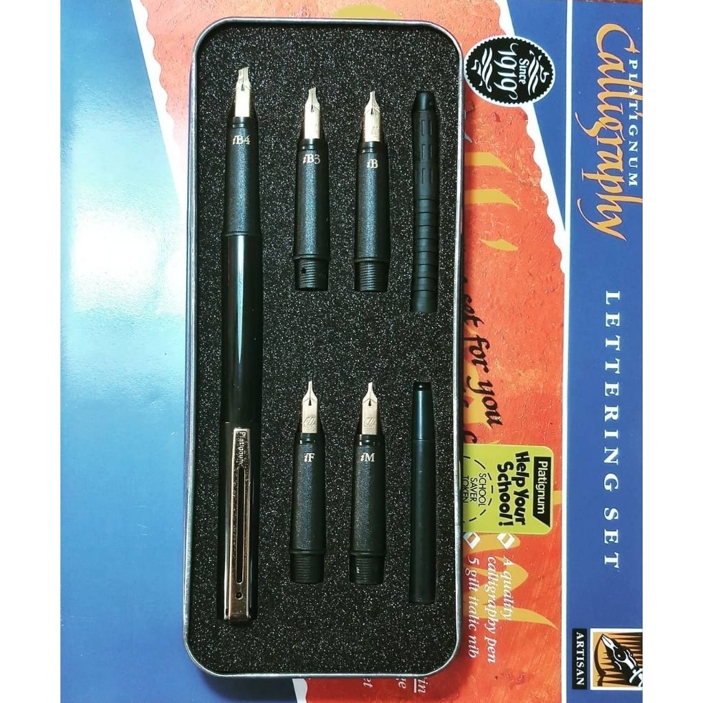 

pena Platignum Deluxe Lettering kaligrafi arab