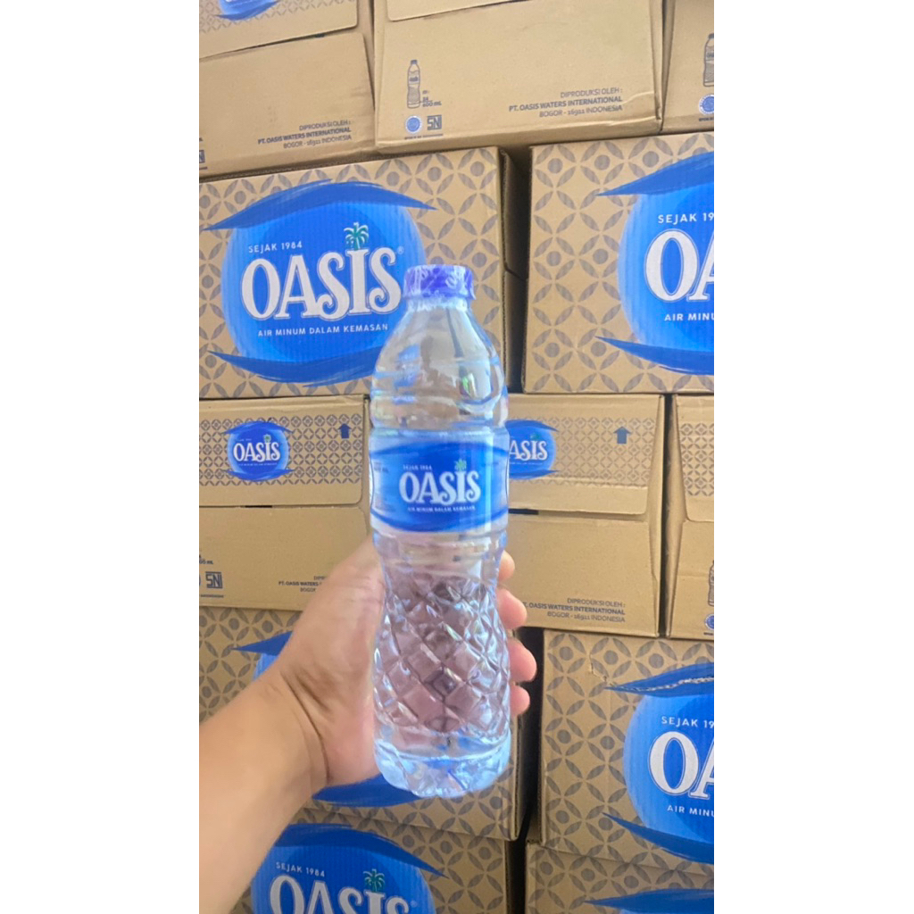 

(GRATIS ONGKIR) OASIS 600ml air mineral kemasan tanggung 24 Botol