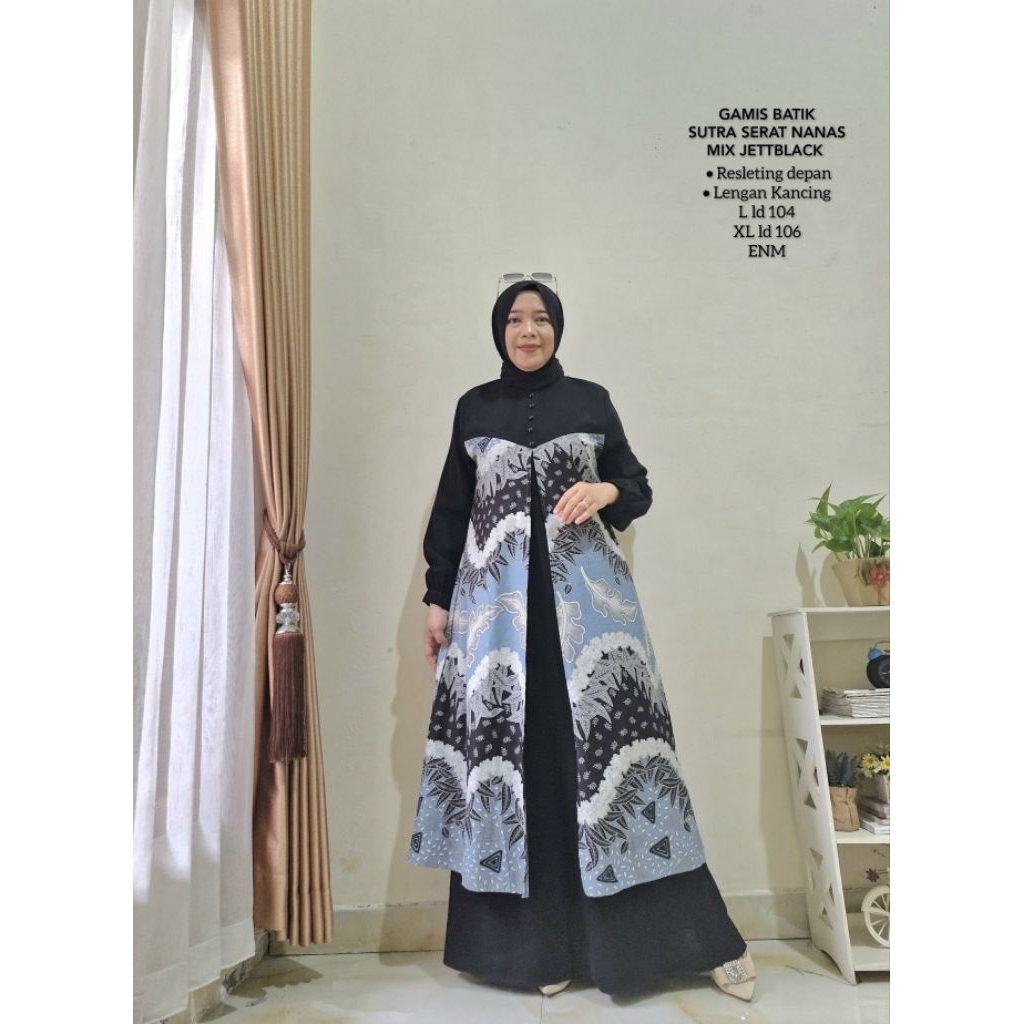 Gamis Lidya Batik
