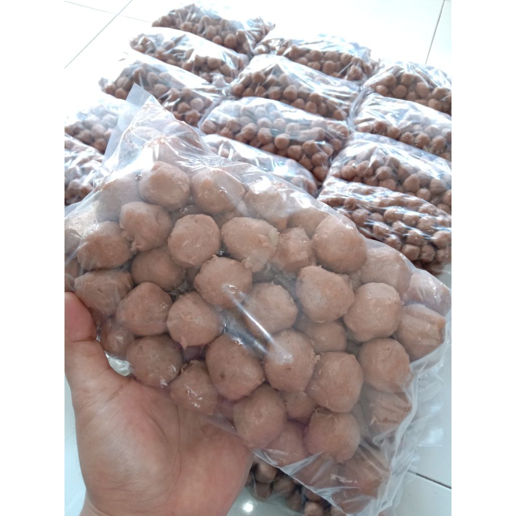 

Pentol Bakso Sapi isi 50, 80, 100