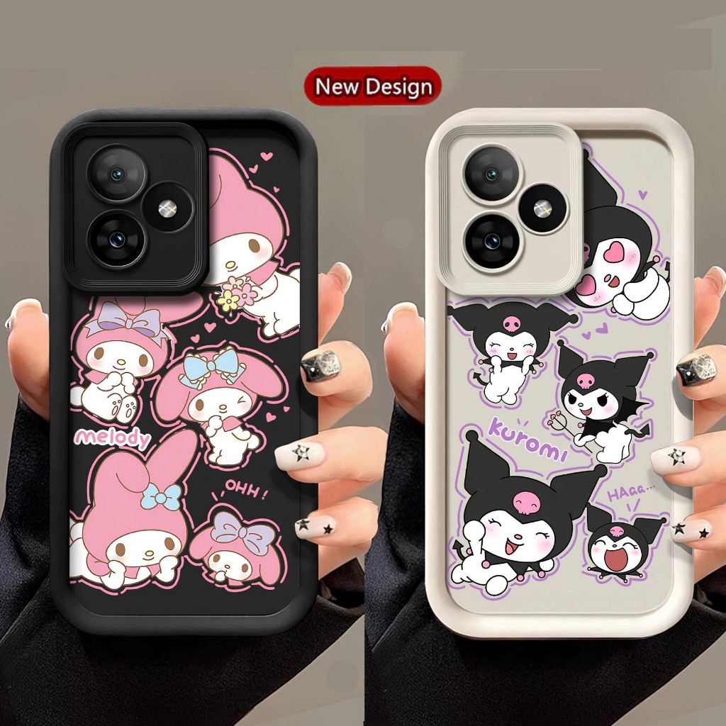 Case Timbul Realme C63 C61 Note 60 Note 60X - Casing Realme Note 60X C63 C61 Note 60 - Softcase Pro 