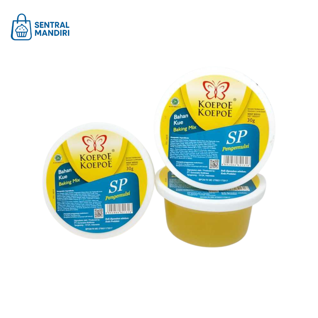

Koepoe-Koepoe Sp 30gr, Baking Mix dan Pengemulsi