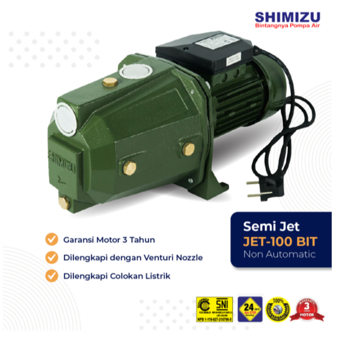 Pompa Air Semi Jet Pump Shimizu Jet 100 BIT