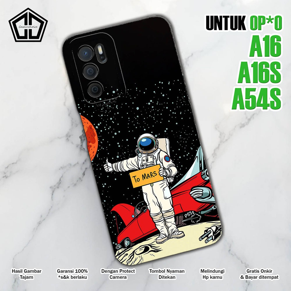 Casing OPPO A16 - A16s - A54s - Case OPPO A54s - A16 - A16s - ASTRONOT SOFTCASE PROCAMERA CASE HANDP