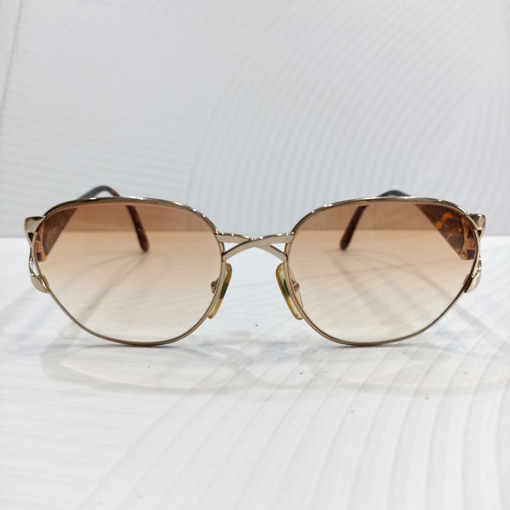 Paloma Picasso Vintage Leopard Sunglasses Kacamata Fashion Branded Original Cartier Stylish Wanita