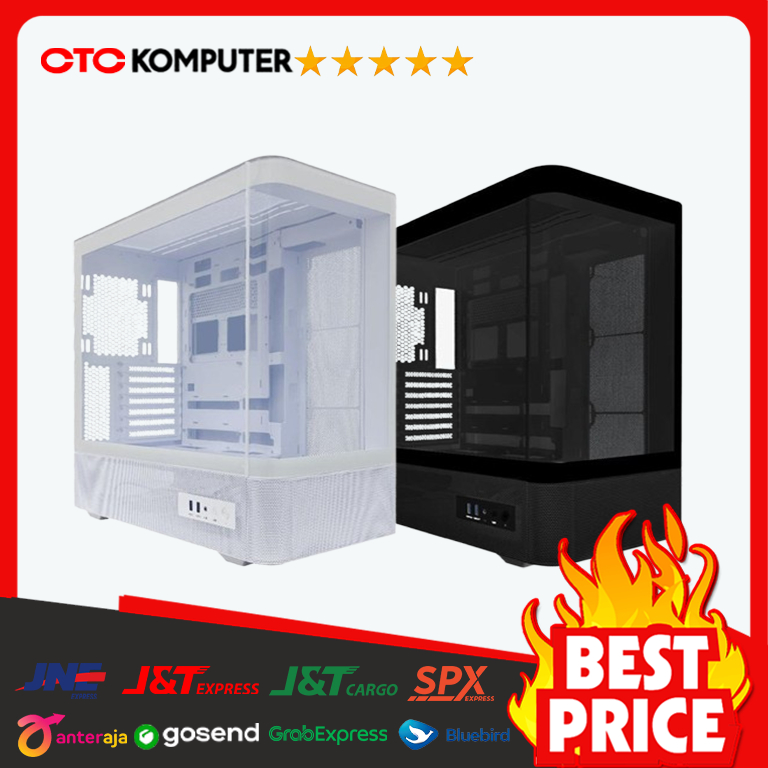 CUBE GAMING ROCCU ATX PC Case