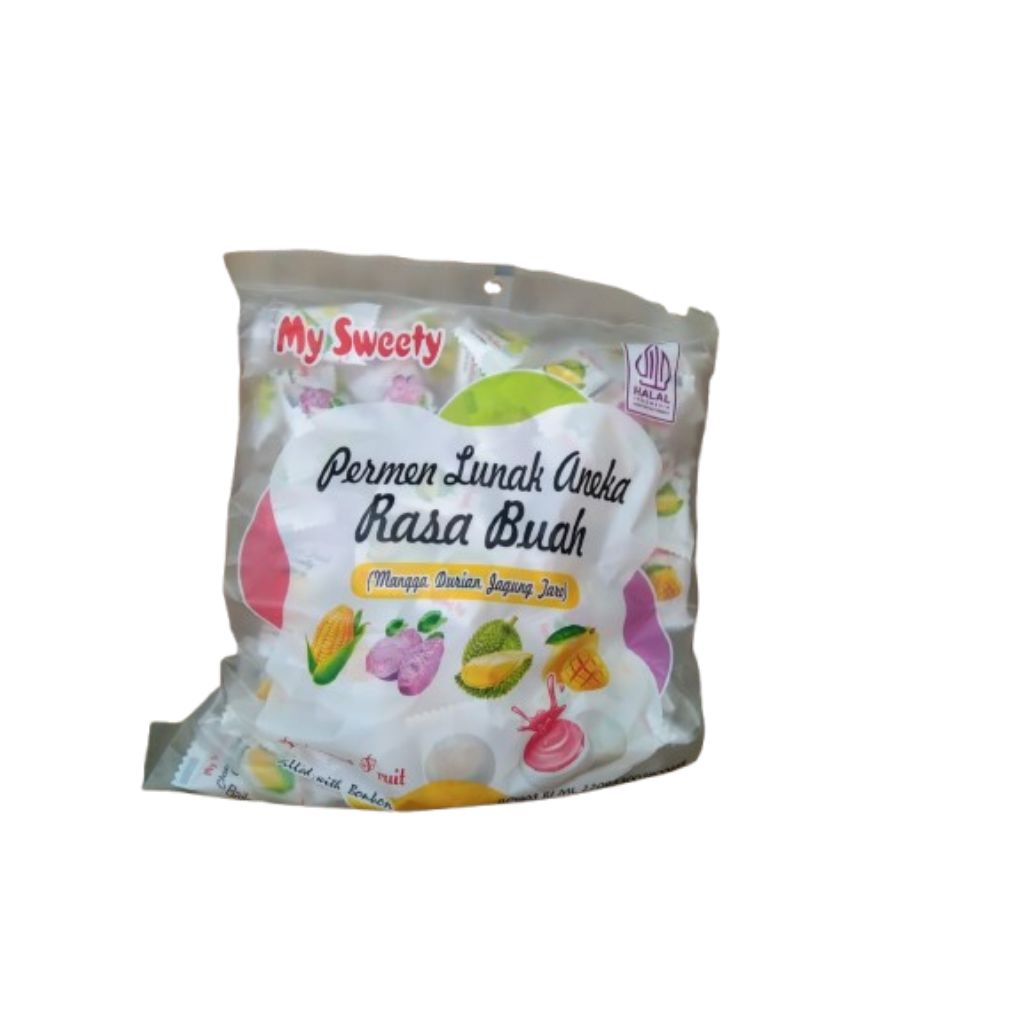 

permen lunak rasa buah
