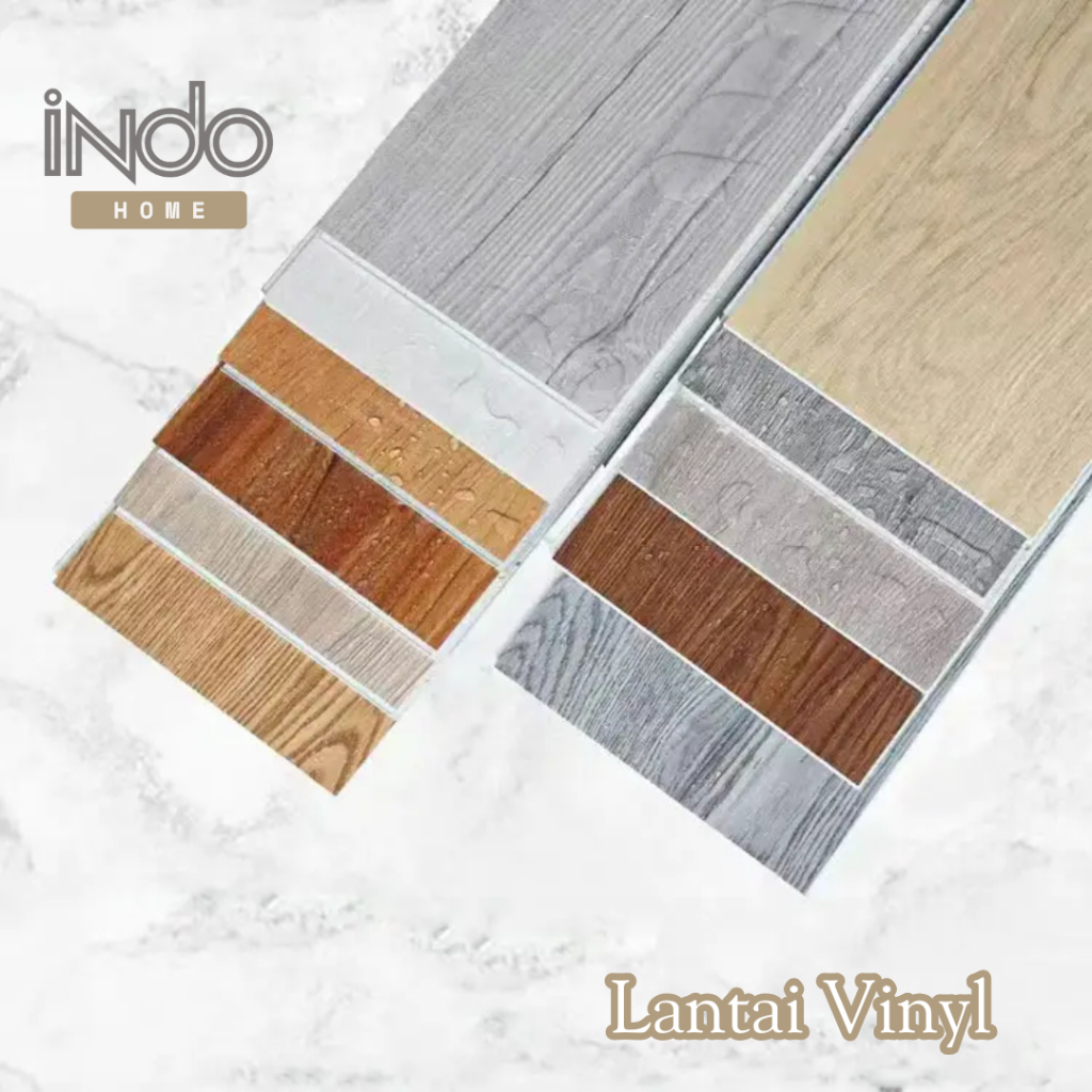 Indo Lantai Vinyl Kayu 3mm | Vinyl Flooring | Luxury Vinyl Tiles | Lantai Kayu Vinyl Premium