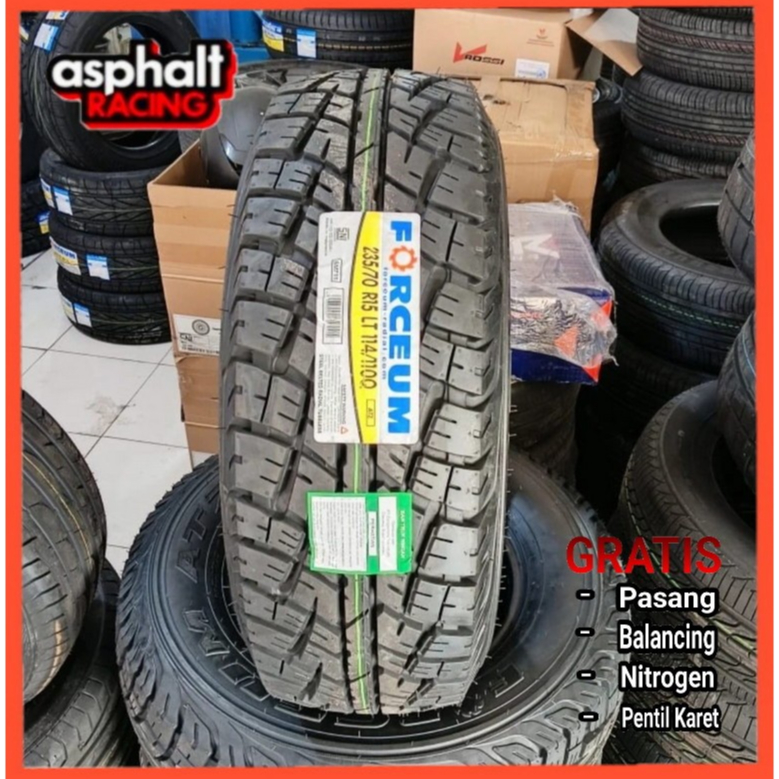 BAN MOBIL OFFROAD 235 70 R15 MERK FORCEUM ATZ