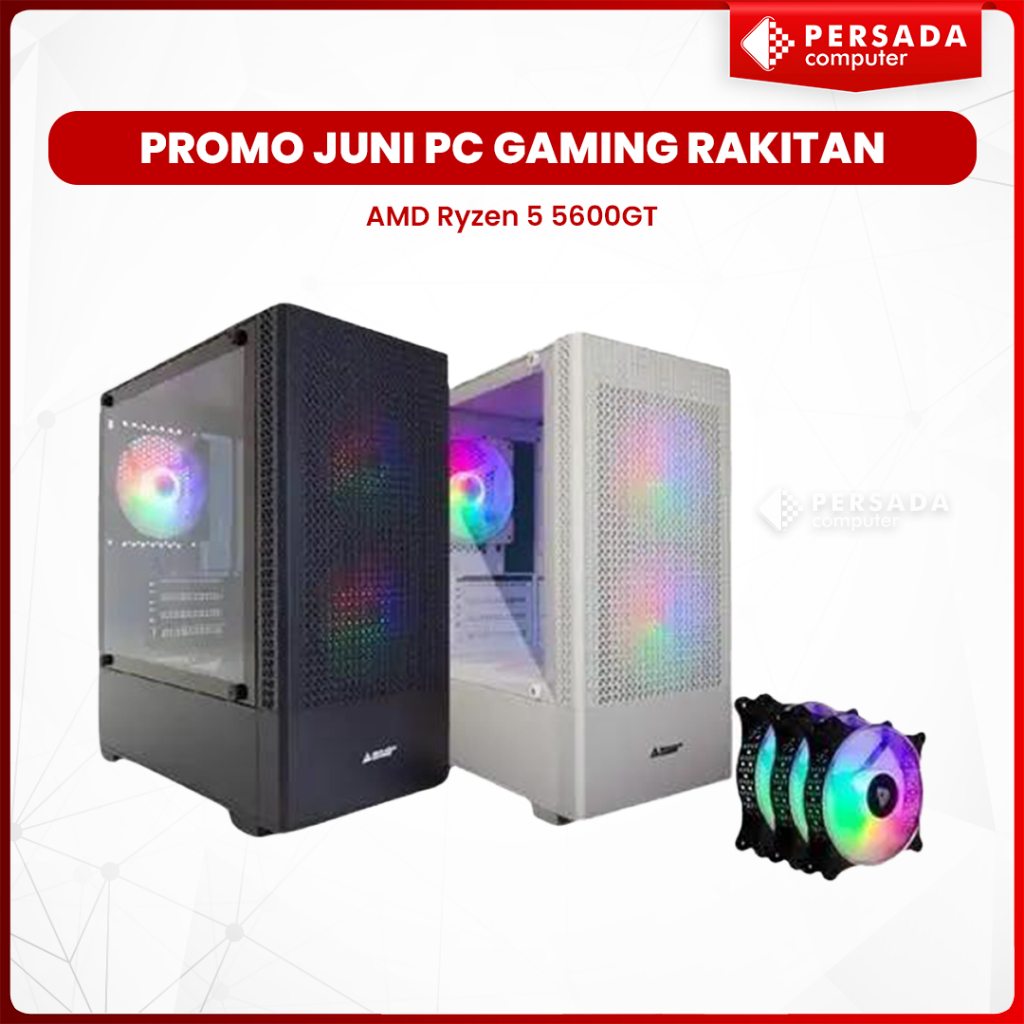 PC Gaming AMD Ryzen 5 5600G I 16GB I SSD 256GB