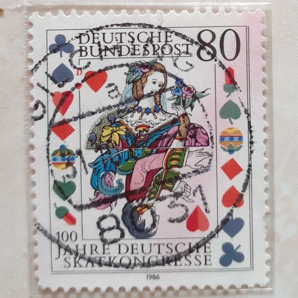 

Perangko Jerman Congress Card Tahun 1986