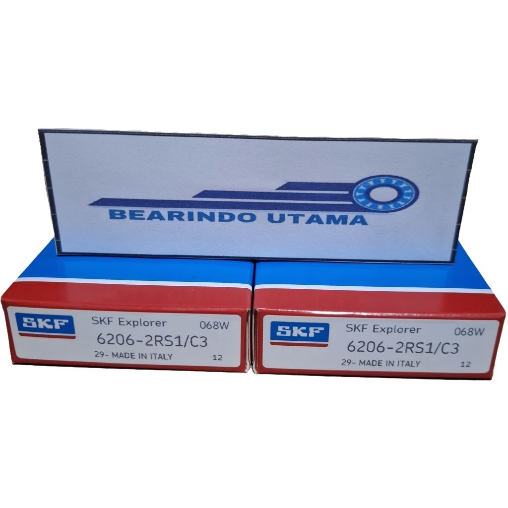 BEARING 6206 2RS / 62062RS / 6206 RS1 SKF C3