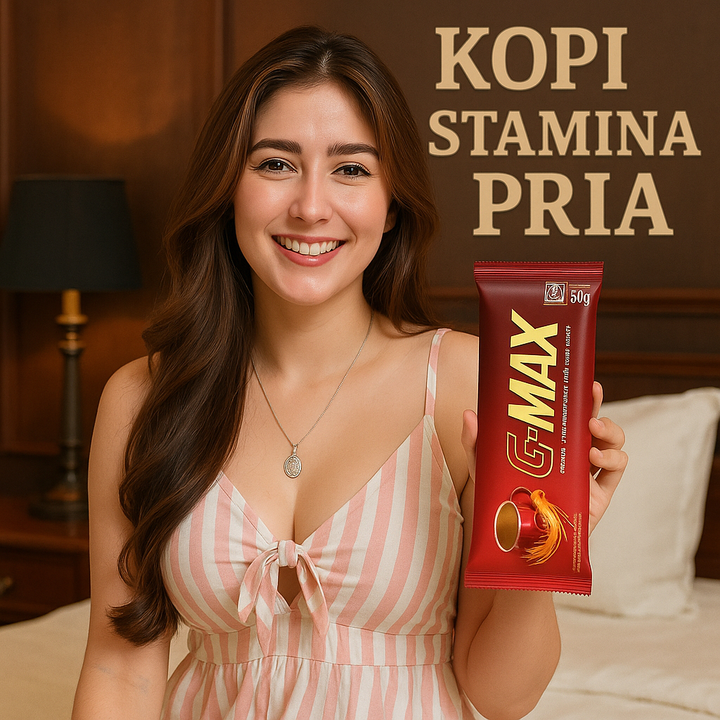 

G MAX - Kopi Gingseng Durasi Meningkat Semakin Lama Special Kemasan @1 Sachet