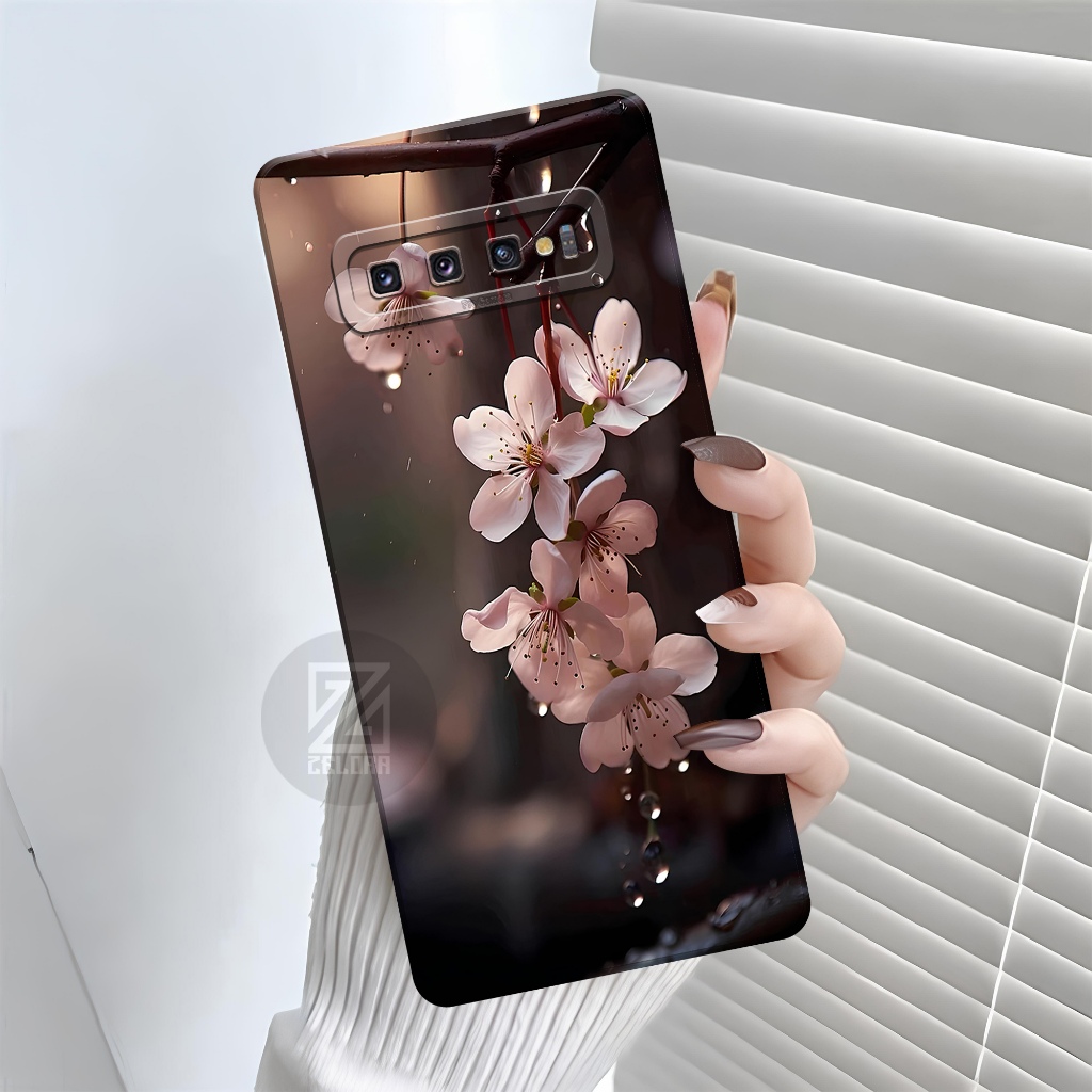Sofcase Samsung Galaxy S10 Plus Silikon Pro Camera Case Bunga ZELORA Case Samsung Galaxy S10 Plus Ke