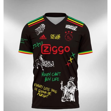 Jersey Ajax 3rd Third 2021 2022 Fantasy Bob Marley
