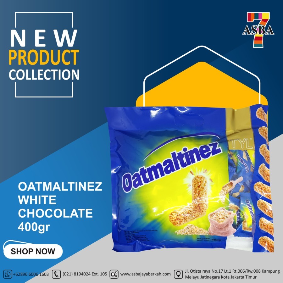 

OATMALTINEZ OAT BARS 400G BUNDLING BUY 2 GET 1 FREE