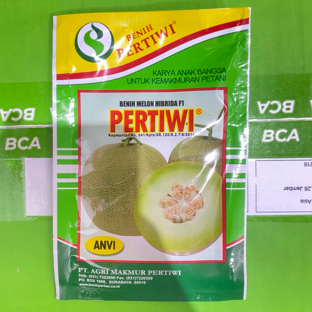 BENIH MELON PERTIWI ANVI Kemasan 13gr Pertiwi