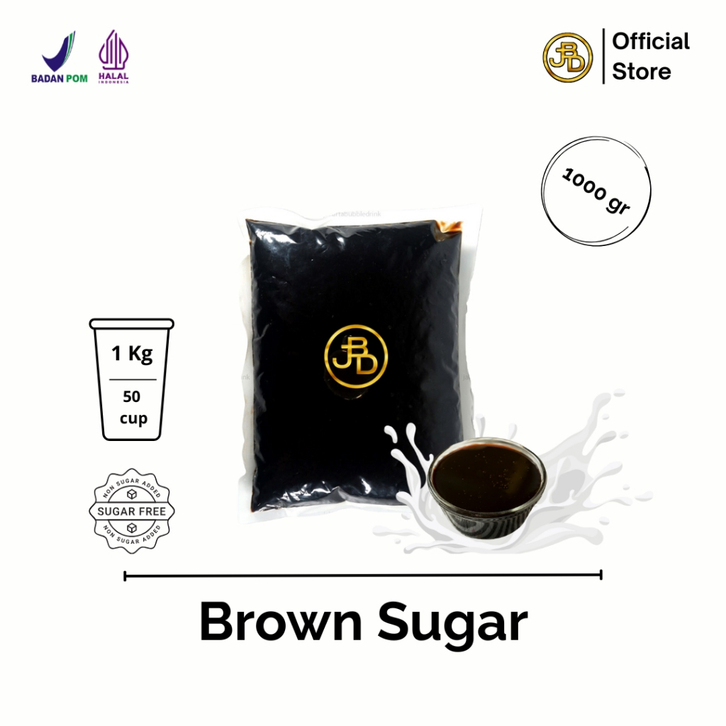 

Brown Sugar Syrup (Liquid) Kemasan 1 Kg