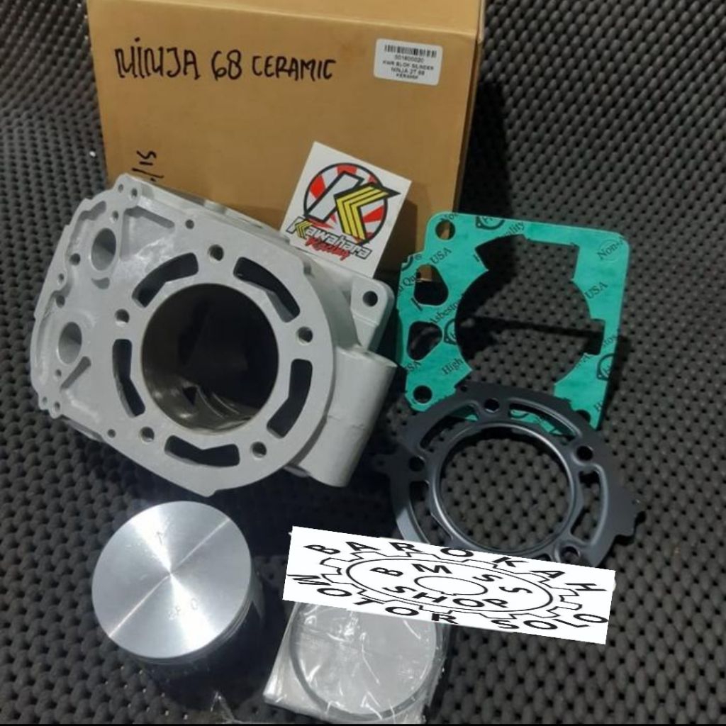 Cylinder Blok Kawahara Kawasaki Ninja 150 68 Mm Ceramic