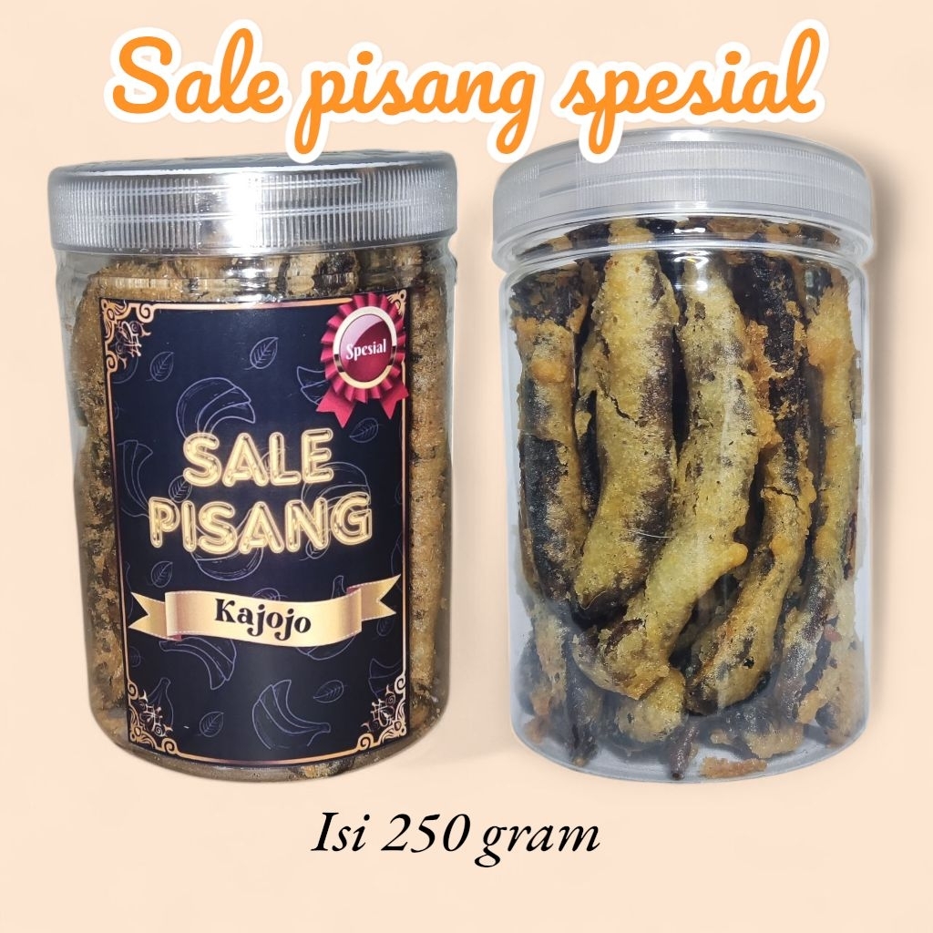

Sale pisang kering / goreng spesial Kajojo toples isi 250gram