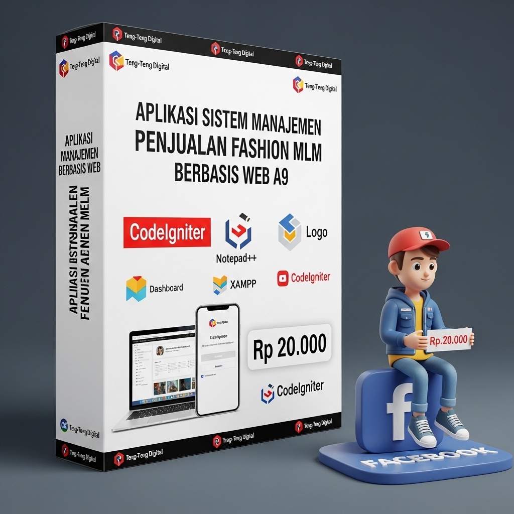 APLIKASI SISTEM PENJUALAN FASHION MLM BERBASIS WEB A9