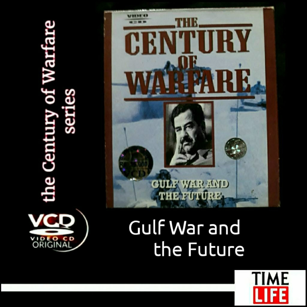 vcd film dokumenter GULF WAR AND THE FUTURE vcd original