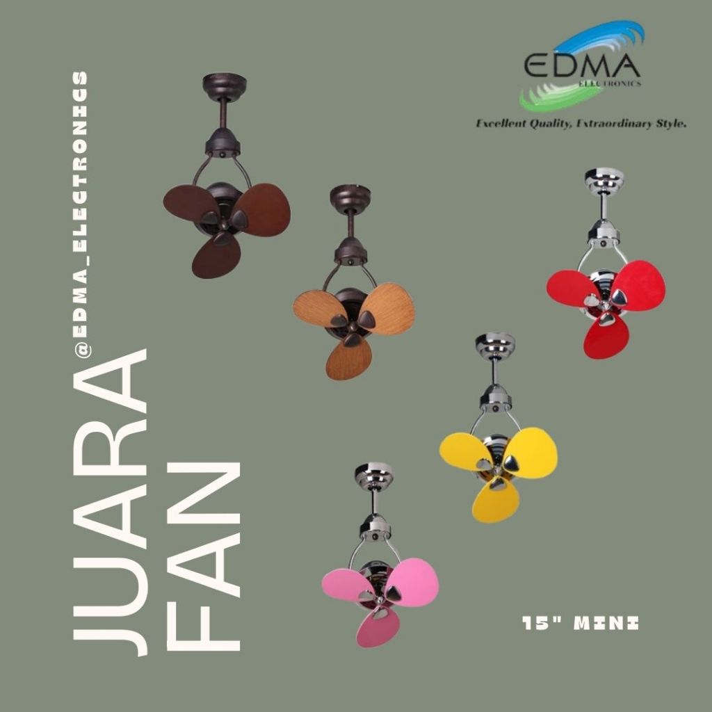 Kipas Angin Gantung MT EDMA 15inch MINI