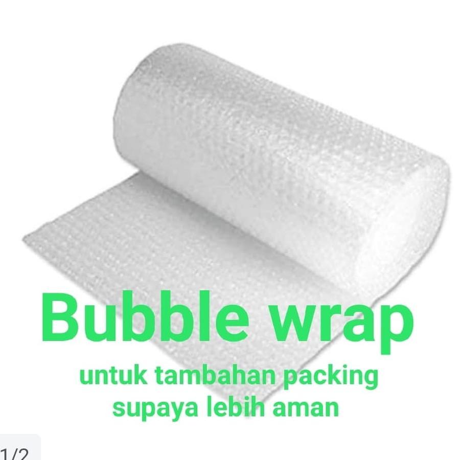 

BUBBLE WRAP TAMBAHAN SAFETY EXTRA PACKING