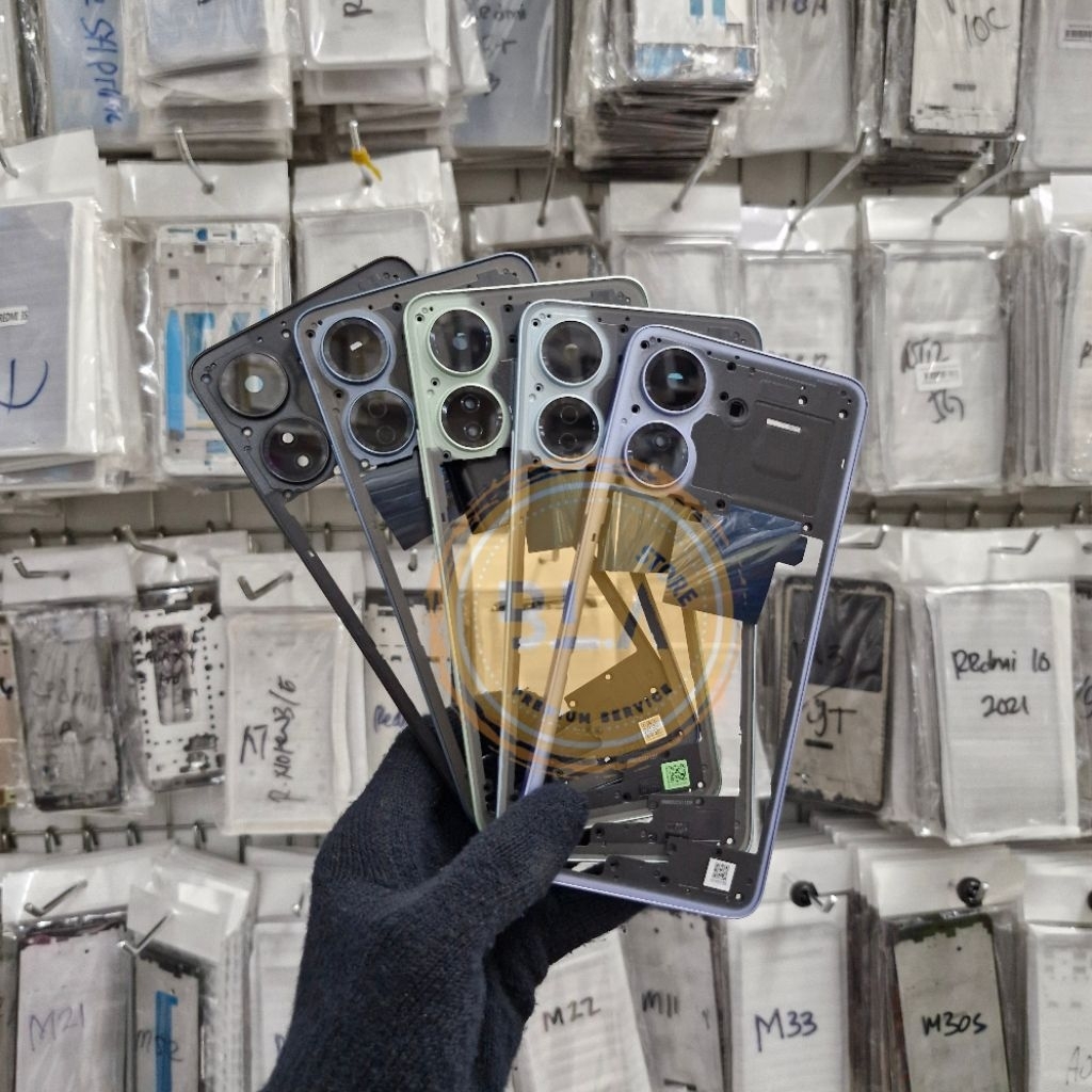 BEZEL TUTUP MESIN TULANG TENGAH BEZEL For XIAOMI REDMI 13C / POCO C65