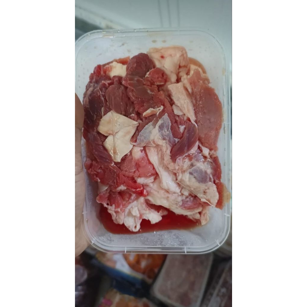 

tetelan daging sapi+sandung lamur -+500gram