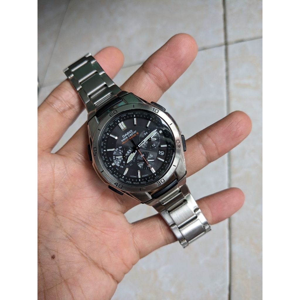 Casio Wave Ceptor WVQ-M410 speed timer