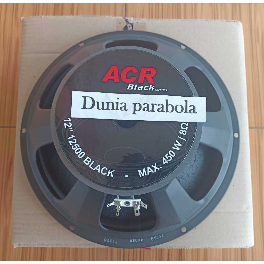 SPEAKER ACR 12 INCH 12500 BLACK WOFER 450W 8 OHM