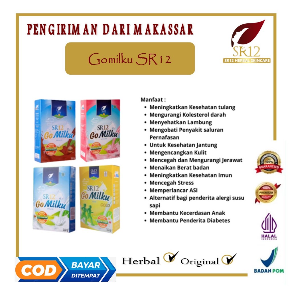 

Go Milku SR12 Halal Susu Kambing Etawa Premium Meningkatkan Kesehatan Inmun Aman Bumil Busui