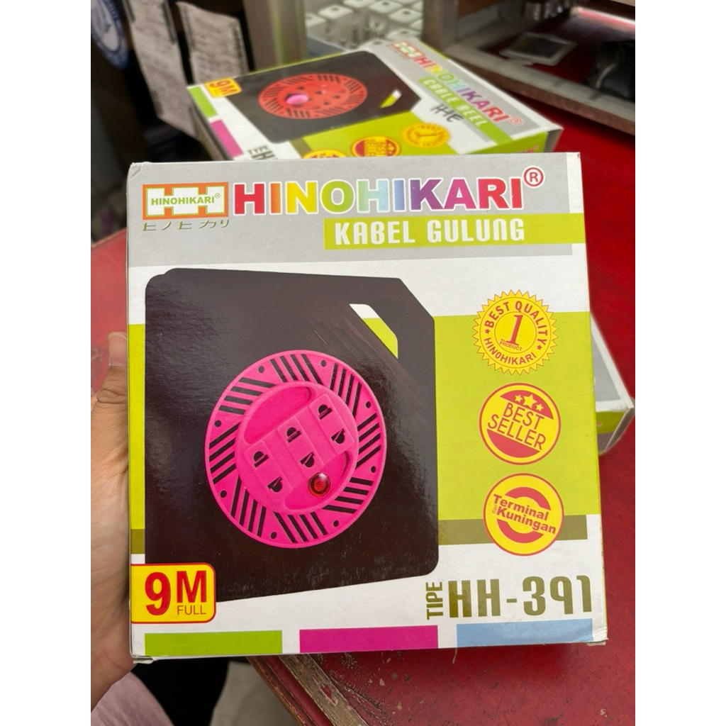 Kabel Gulung Hinohikari kuningan 9 M / Cable Roll / Cok Sambung hinohikari