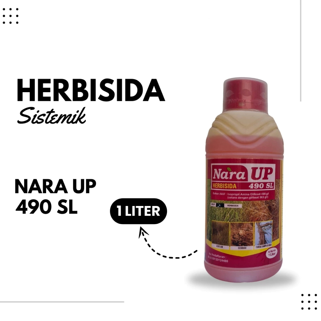 Nara Up Herbisida Sistemik NARA UP 490 SL 1 Liter