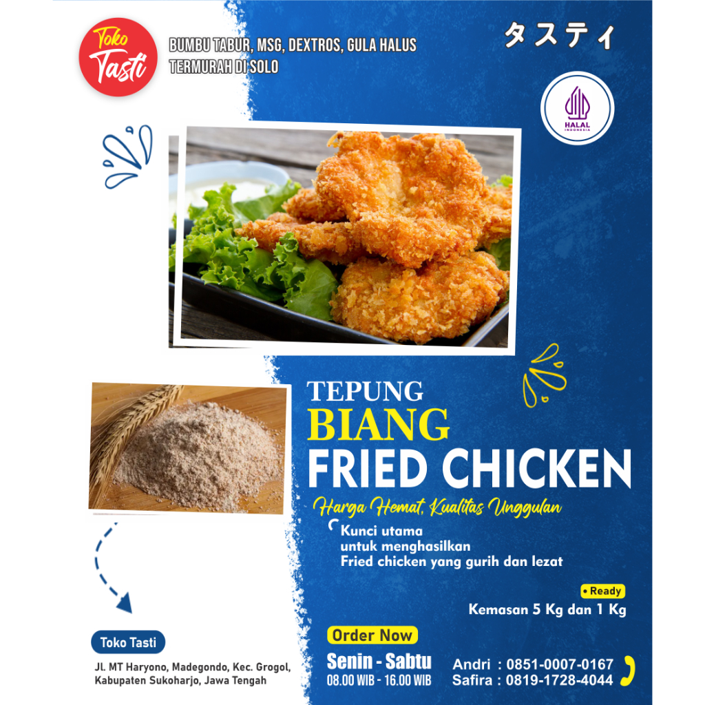

TEPUNG BIANG AYAM GORENG KFC