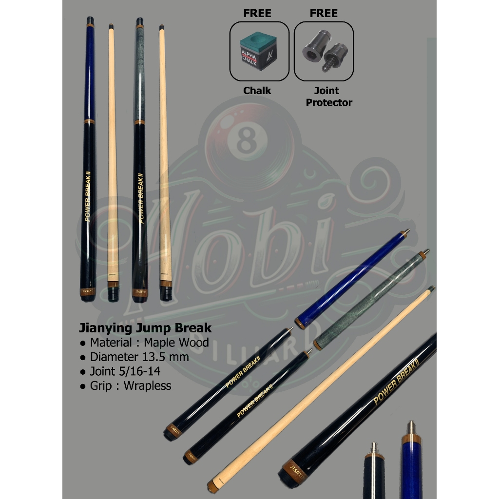 Jianying Jump Break Cue / Stik Jump Break Jianying / Stik Break Jianying / Stik Jump Jianying