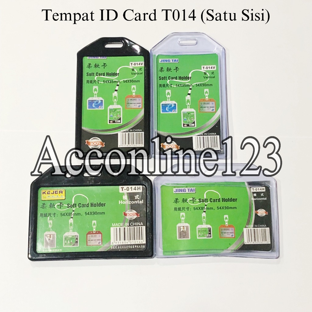 

Frame Casing Tempat ID Card Holder (T014) Satu Sisi / Casing ID Card Holder / Name Tag (T014) Satu Sisi