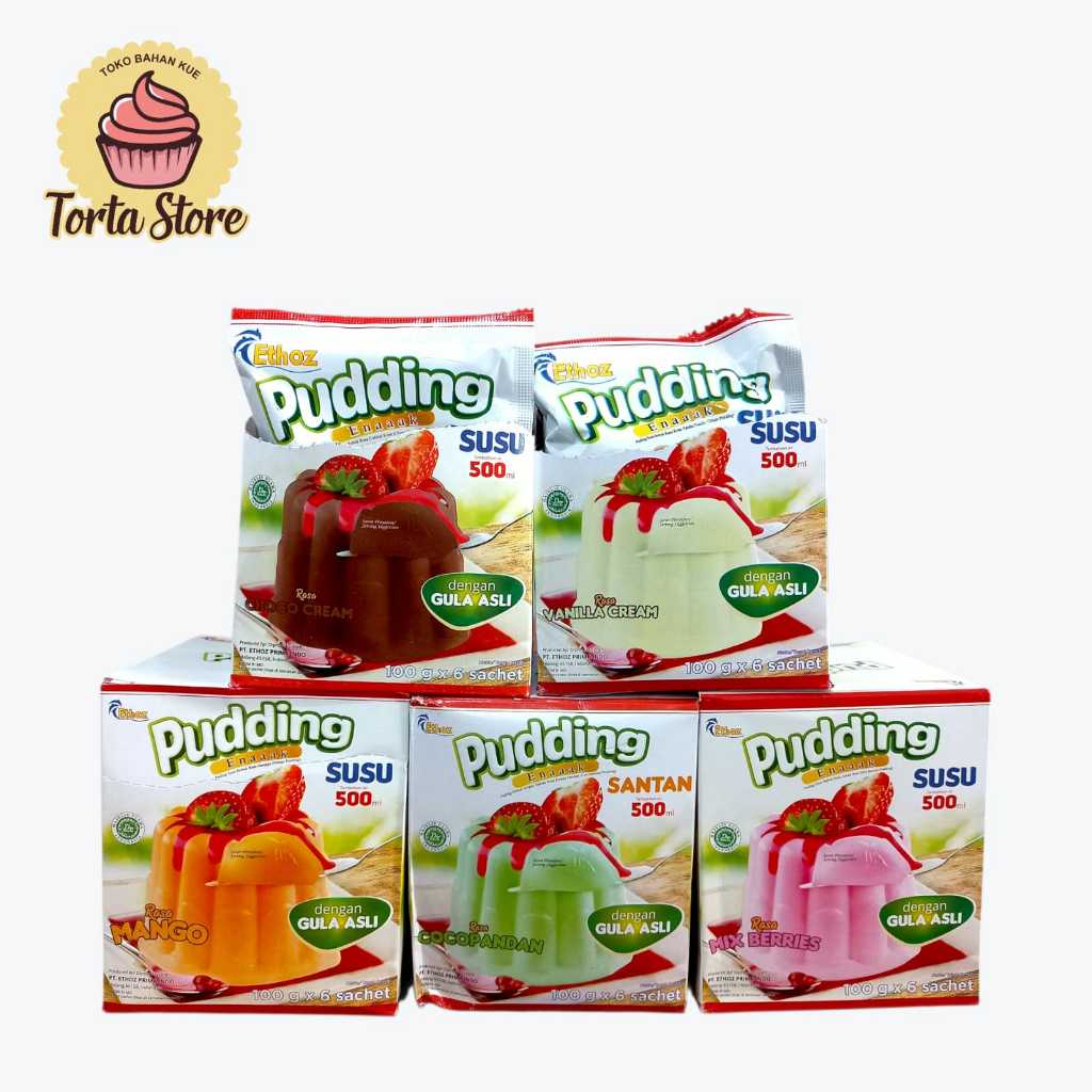 

Ethoz Pudding sachet all varian