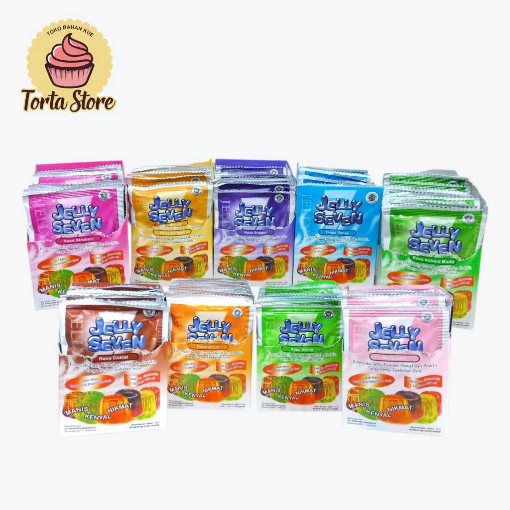 

Seven Agar Jelly 1 box isi 12 pcs @14gram
