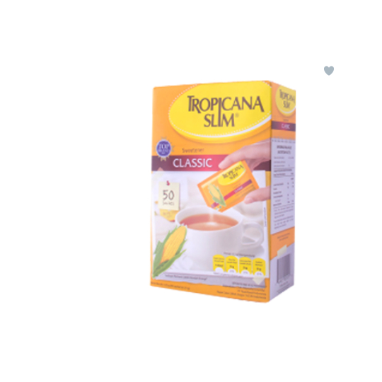 

TROPICANA SLIM SWEETENER PCK 50X2.5 g